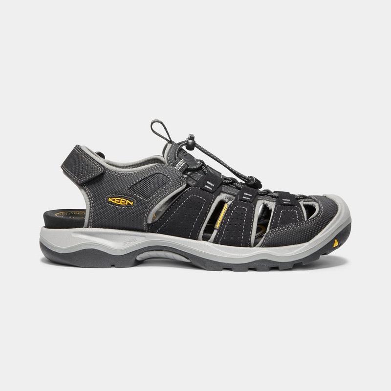 Keen Rialto II H2 - Erkek Trekking Sandalet - Siyah - Turkey (971408TBO)